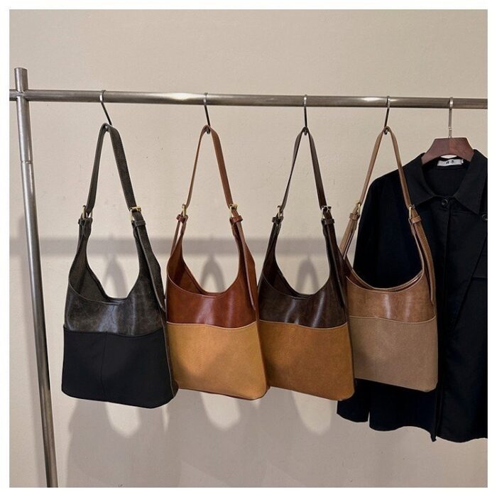 Retro Tote Bag Underarm Bag Women - Image 3