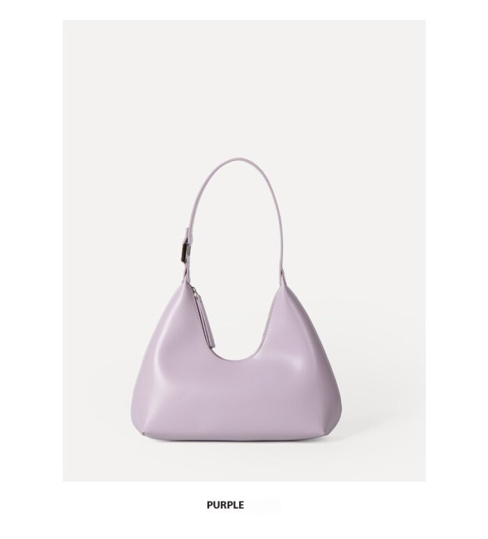 Korean Niche Design One Shoulder Underarm Baguette Bag - Image 8