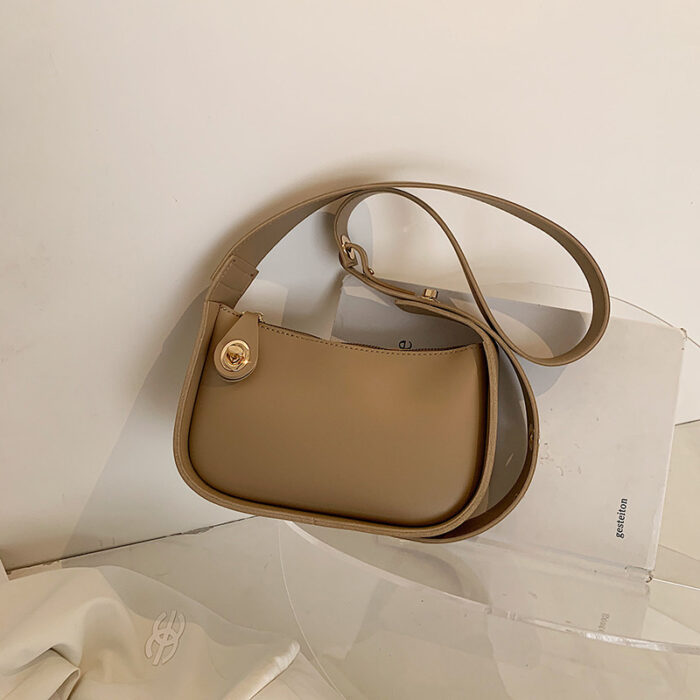 Broadband Messenger Bag Niche One-shoulder Underarm Baguette - Image 4