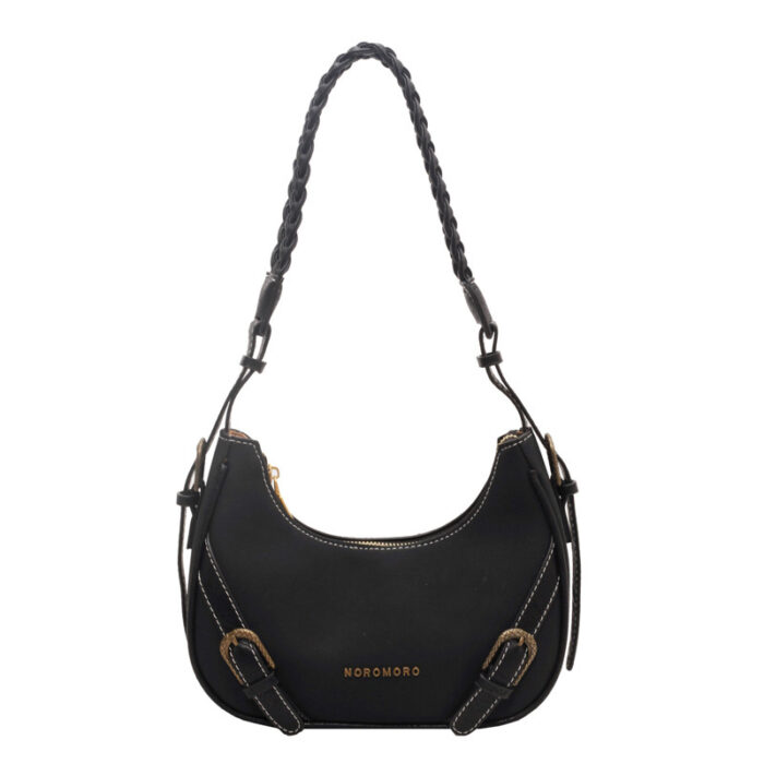 Retro Underarm Baguette Shoulder Selenodont Bag - Image 3