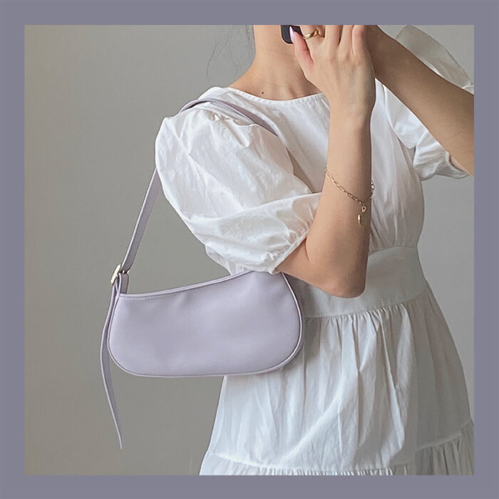 Baguette commuter underarm shoulder bag - Image 2