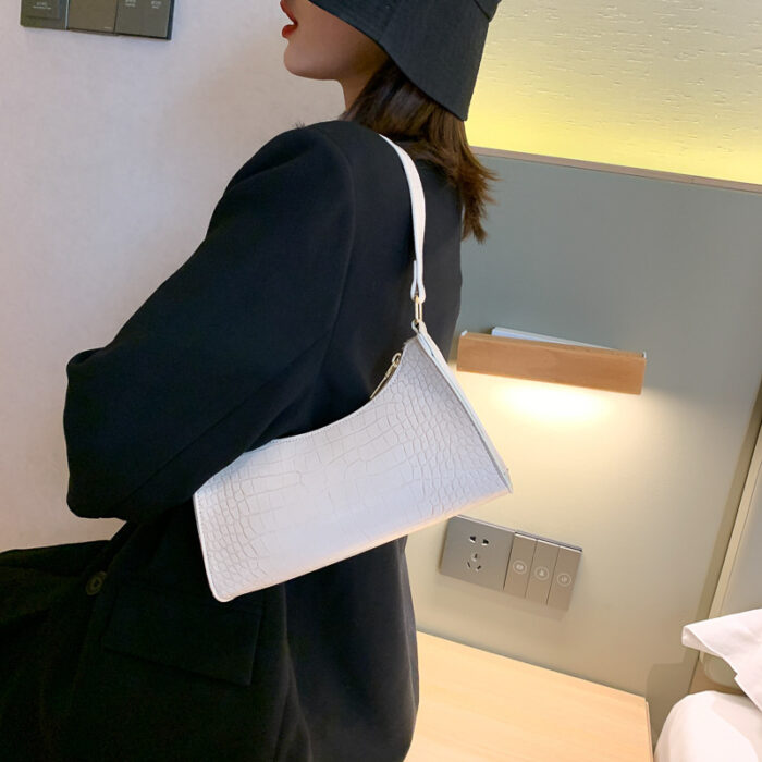 All-match Underarm Female Baguette Bag Retro Shoulder Bag - Image 3