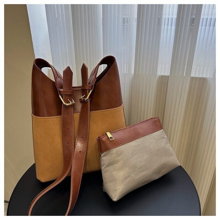 Retro Tote Bag Underarm Bag Women - Image 2