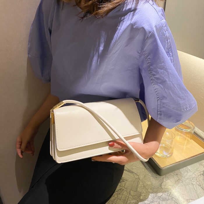 Fashion Shoulder Bag Korean Style Underarm Bag Baguette Bag - Image 5