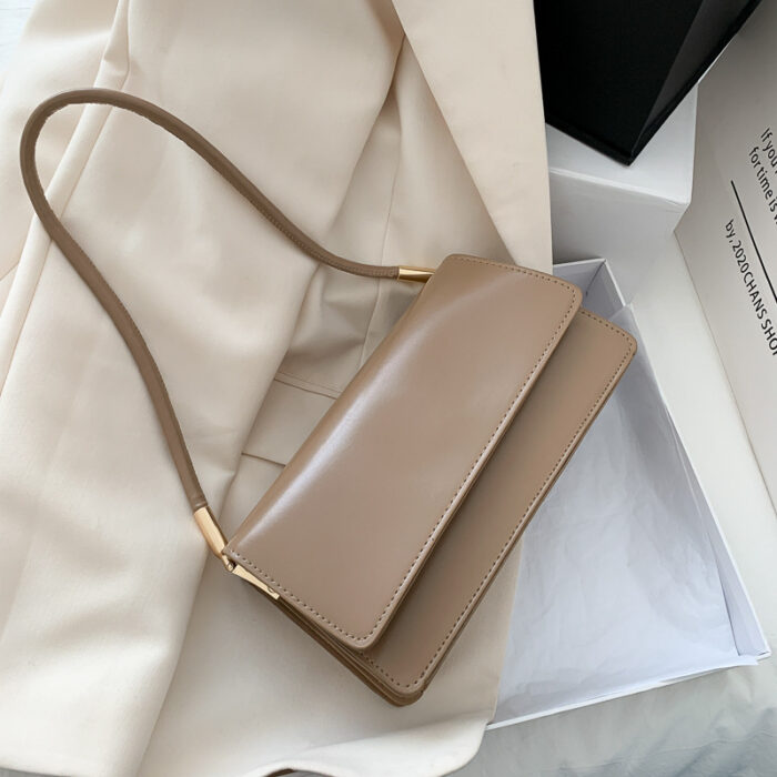 Fashion Shoulder Bag Korean Style Underarm Bag Baguette Bag - Image 4