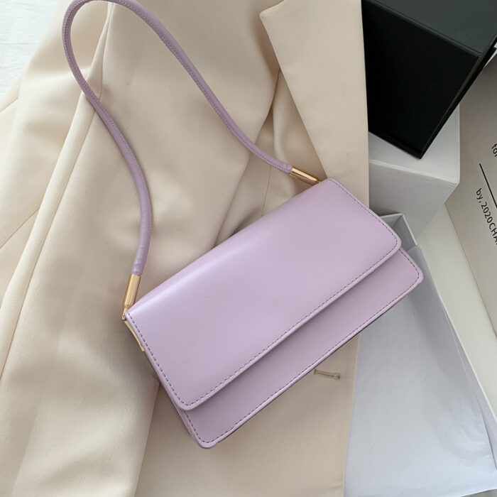 Fashion Shoulder Bag Korean Style Underarm Bag Baguette Bag - Image 7