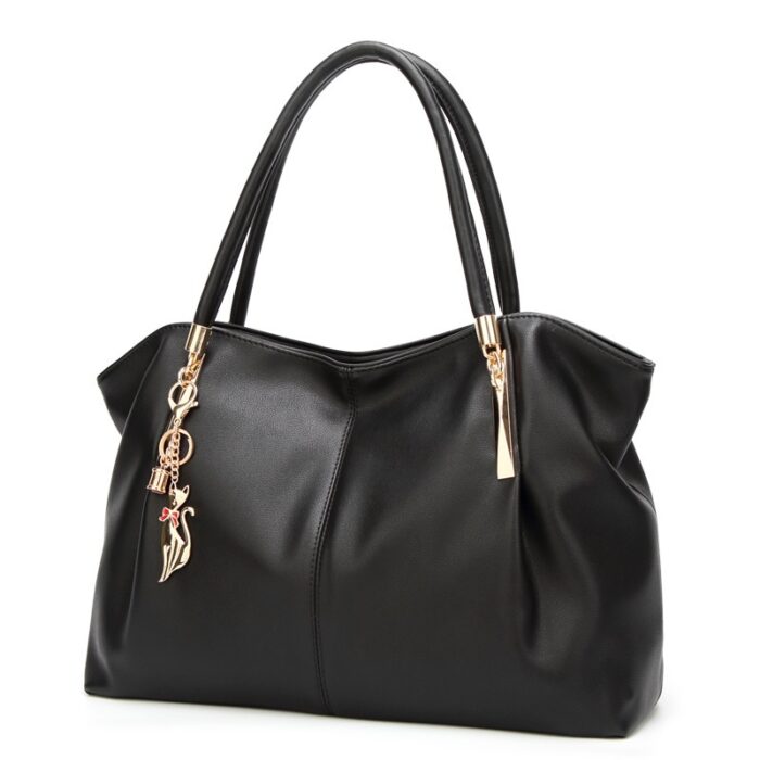 Women's Tote Bag Bags, Large Leather Shoulder Bag Purse Top Handle Hobo Handbag - Image 2