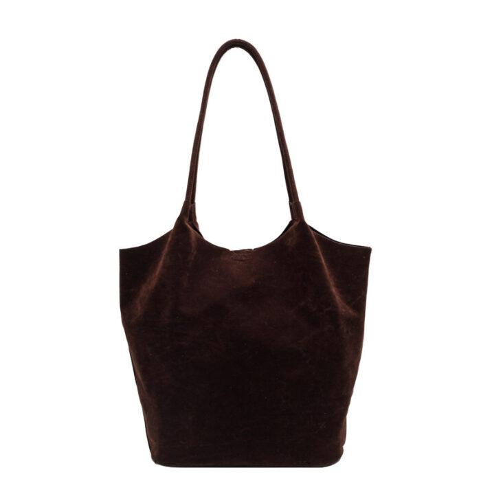 Retro Bags Women's Large Capacity Autumn Simplicity Work Commuter Shoulder Underarm Bag - Image 6