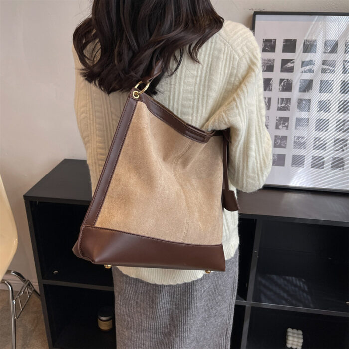 One Shoulder Frosted Cross Body Commute To Work - Image 3