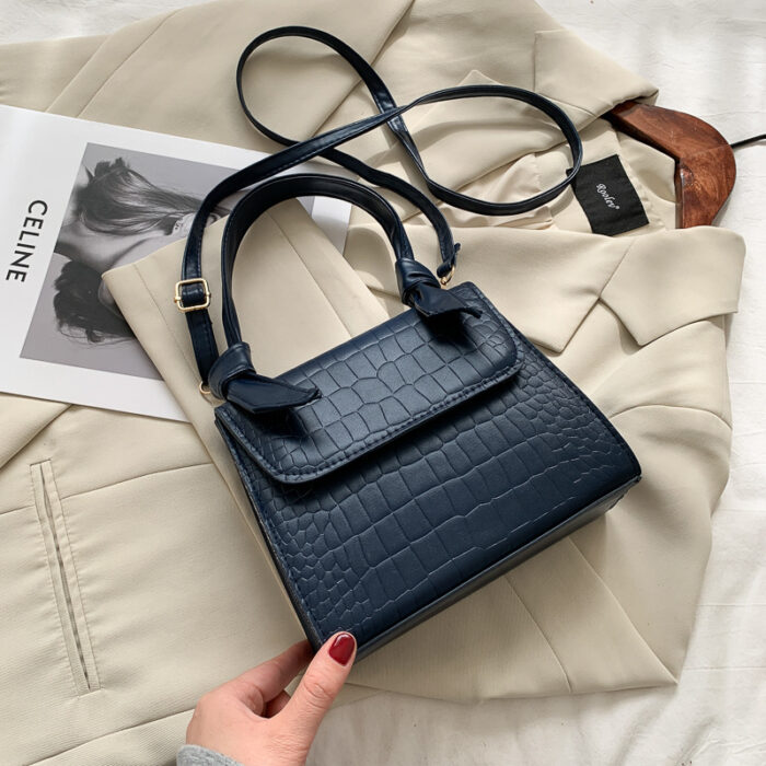 Small square bag retro armpit bag women''s bag - Image 7