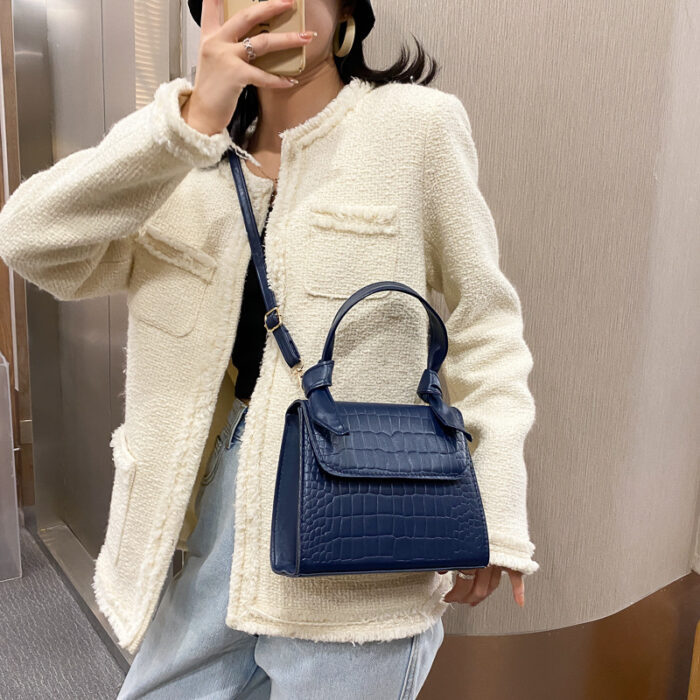 Small square bag retro armpit bag women''s bag - Image 8