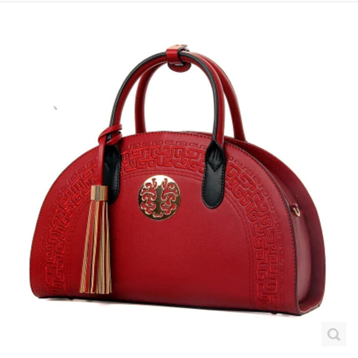 Fashion bag autumn and winter new women''s bag popular national style women''s shoulder bag versatile messenger bag soft handle handbag - Image 3