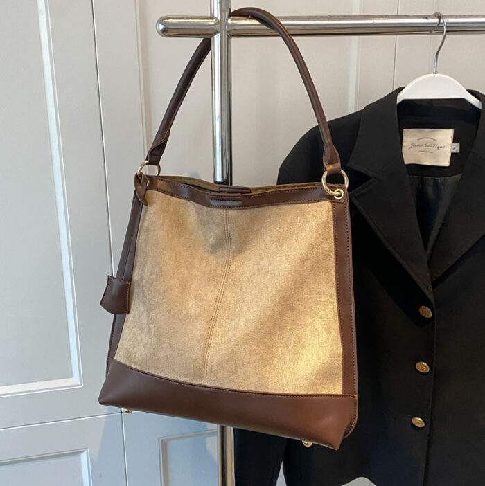 One Shoulder Frosted Cross Body Commute To Work - Image 5