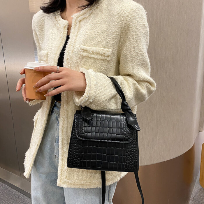 Small square bag retro armpit bag women''s bag - Image 9