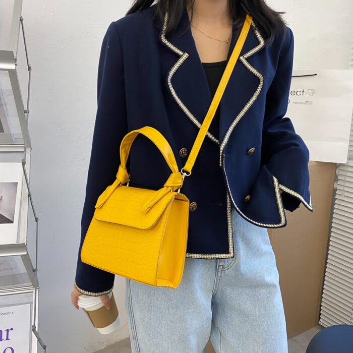 Small square bag retro armpit bag women''s bag - Image 6