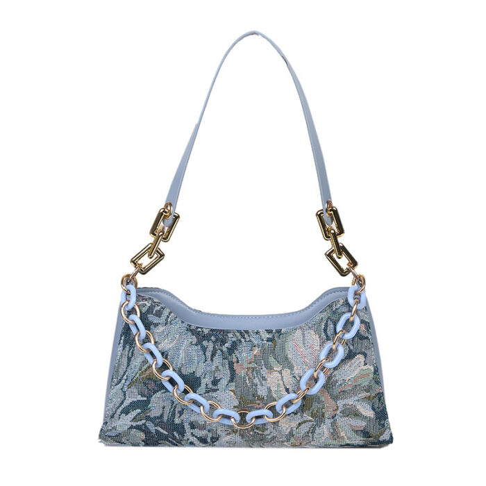 Fashion Simple Baguette Shoulder Bag Armpit - Image 3