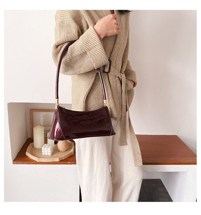 Baguette underarm shoulder bag - Image 10