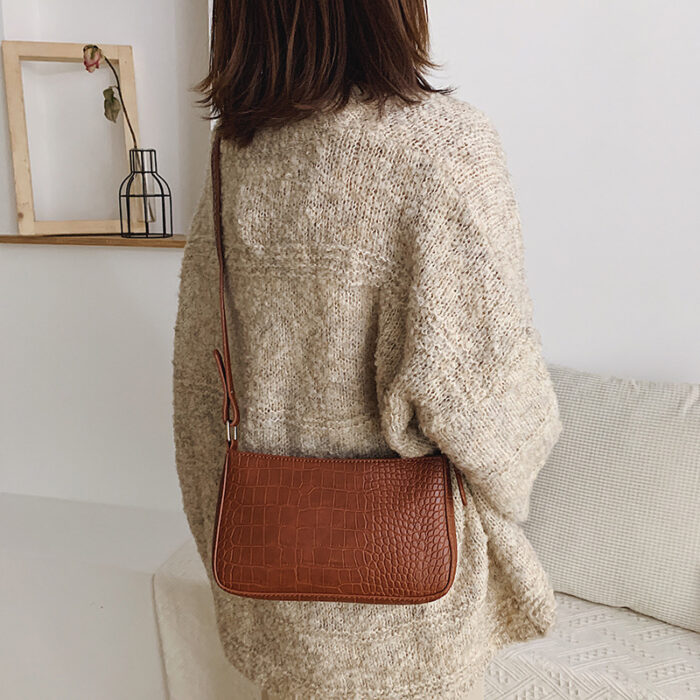 Underarm Bag Baguette Bag Women's Shoulder Messenger Bag - Image 3
