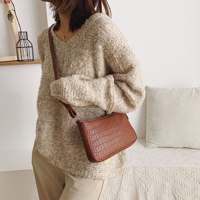 Underarm Bag Baguette Bag Women's Shoulder Messenger Bag - Image 2