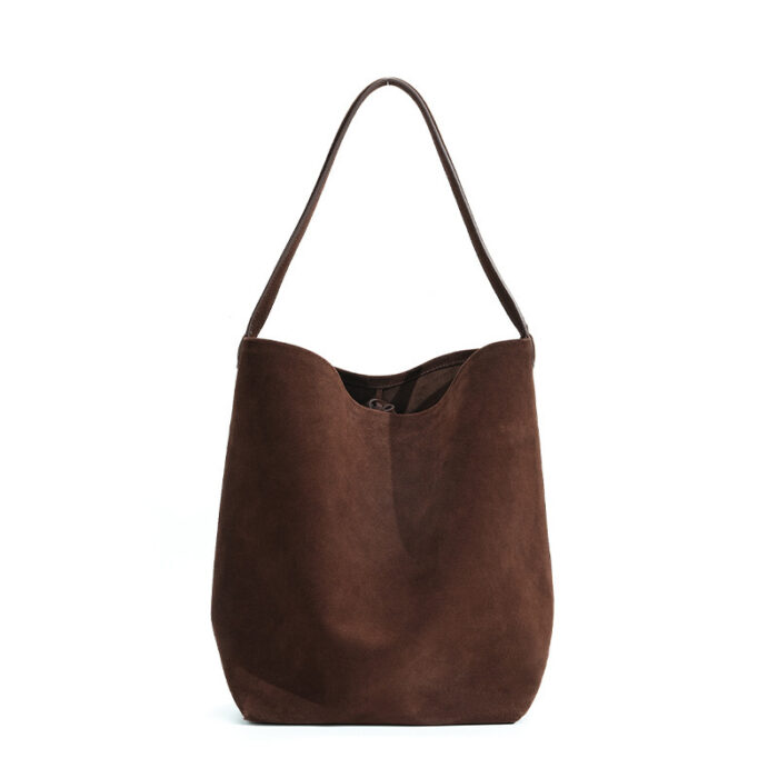 Women's Leather Commuter Shoulder Bag - Image 7