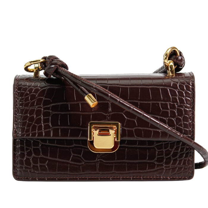 Pattern Baguette One-shoulder Used Underarm Bag - Image 2