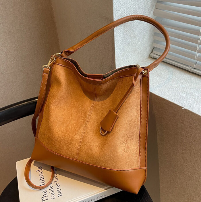 One Shoulder Frosted Cross Body Commute To Work - Image 2