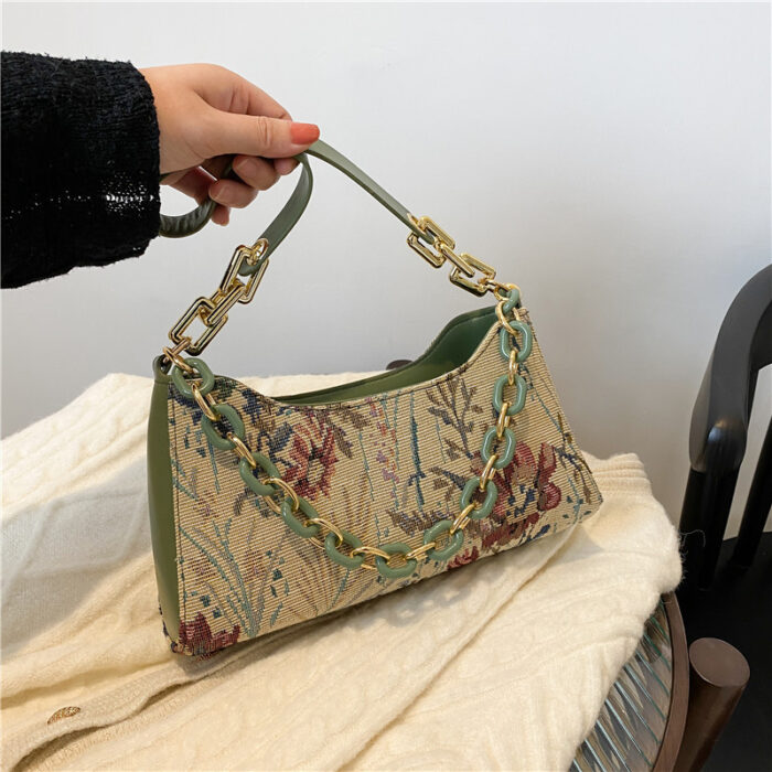 Fashion Simple Baguette Shoulder Bag Armpit - Image 2