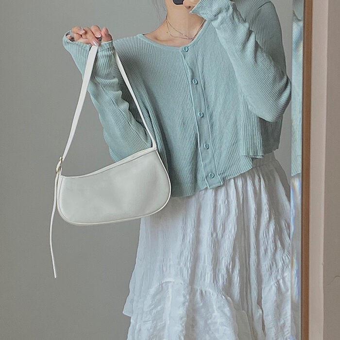 Baguette commuter underarm shoulder bag - Image 1