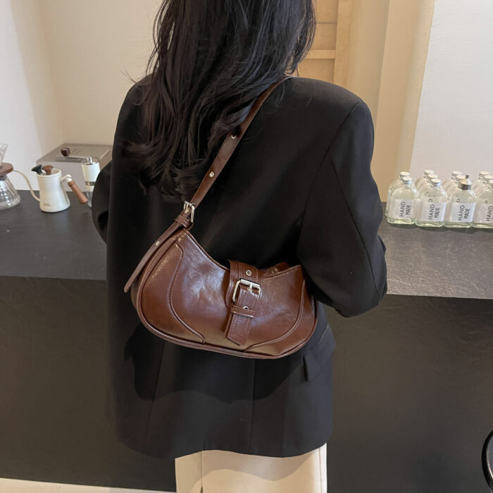 Baguette All-match Underarm Shoulder Bag - Image 4