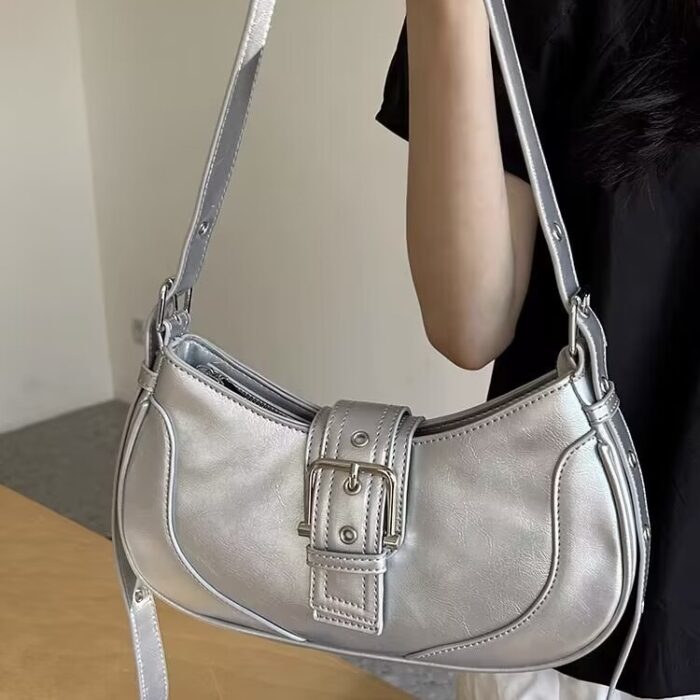 Baguette All-match Underarm Shoulder Bag - Image 7