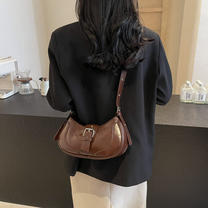 Baguette All-match Underarm Shoulder Bag - Image 8