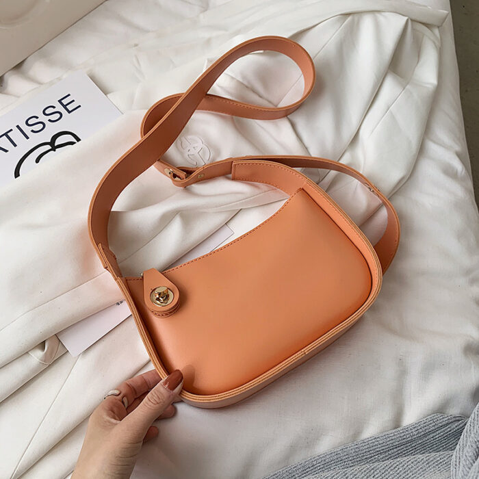 Broadband Messenger Bag Niche One-shoulder Underarm Baguette - Image 7