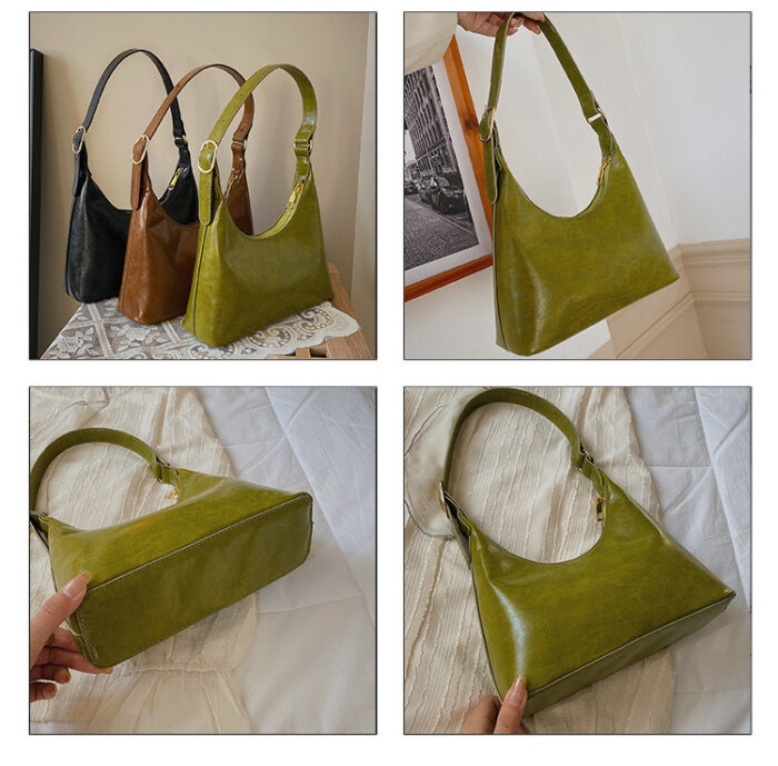 All-match Fashion Baguette Women's Shoulder Underarm Bag - Image 10