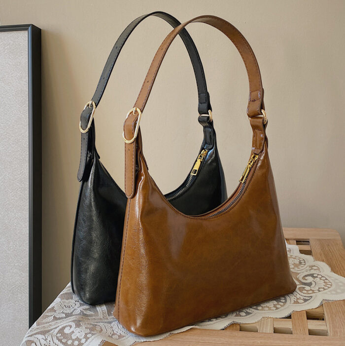 All-match Fashion Baguette Women's Shoulder Underarm Bag - Image 1