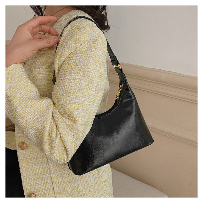 All-match Fashion Baguette Women's Shoulder Underarm Bag - Image 3