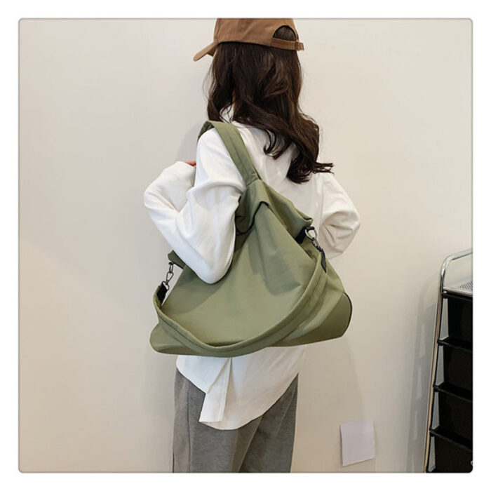 All-matching Fashion Special-interest Casual Large Capacity Student Class Work Commuter Messenger Bag - Image 10