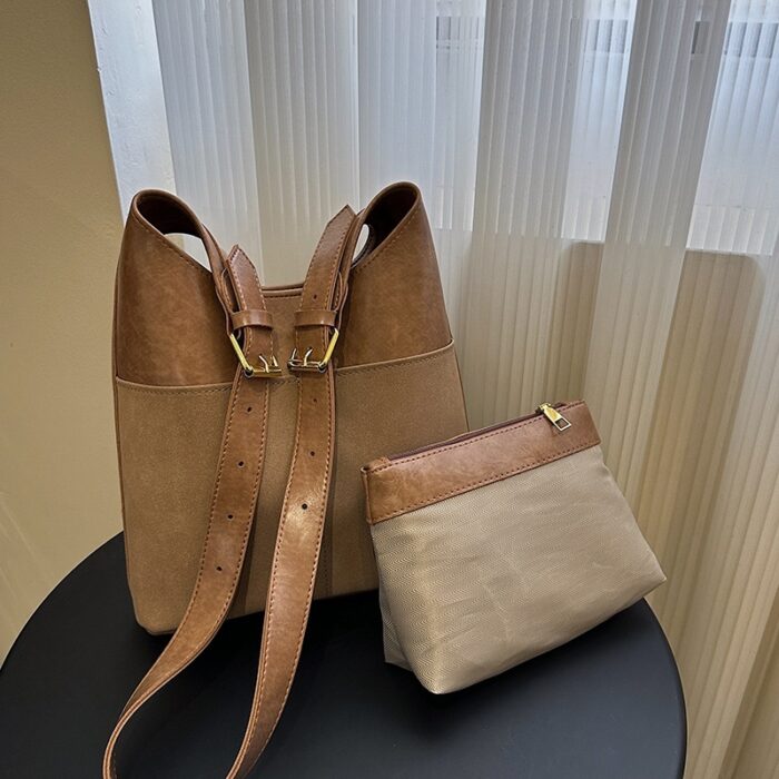 Retro Tote Bag Underarm Bag Women - Image 6