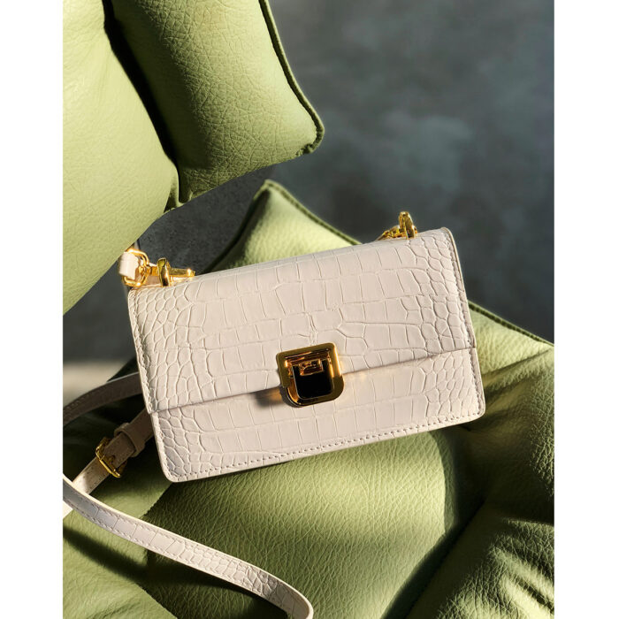 Pattern Baguette One-shoulder Used Underarm Bag - Image 3